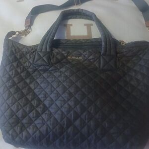 MZ Wallace Black Quilted Women's Bag